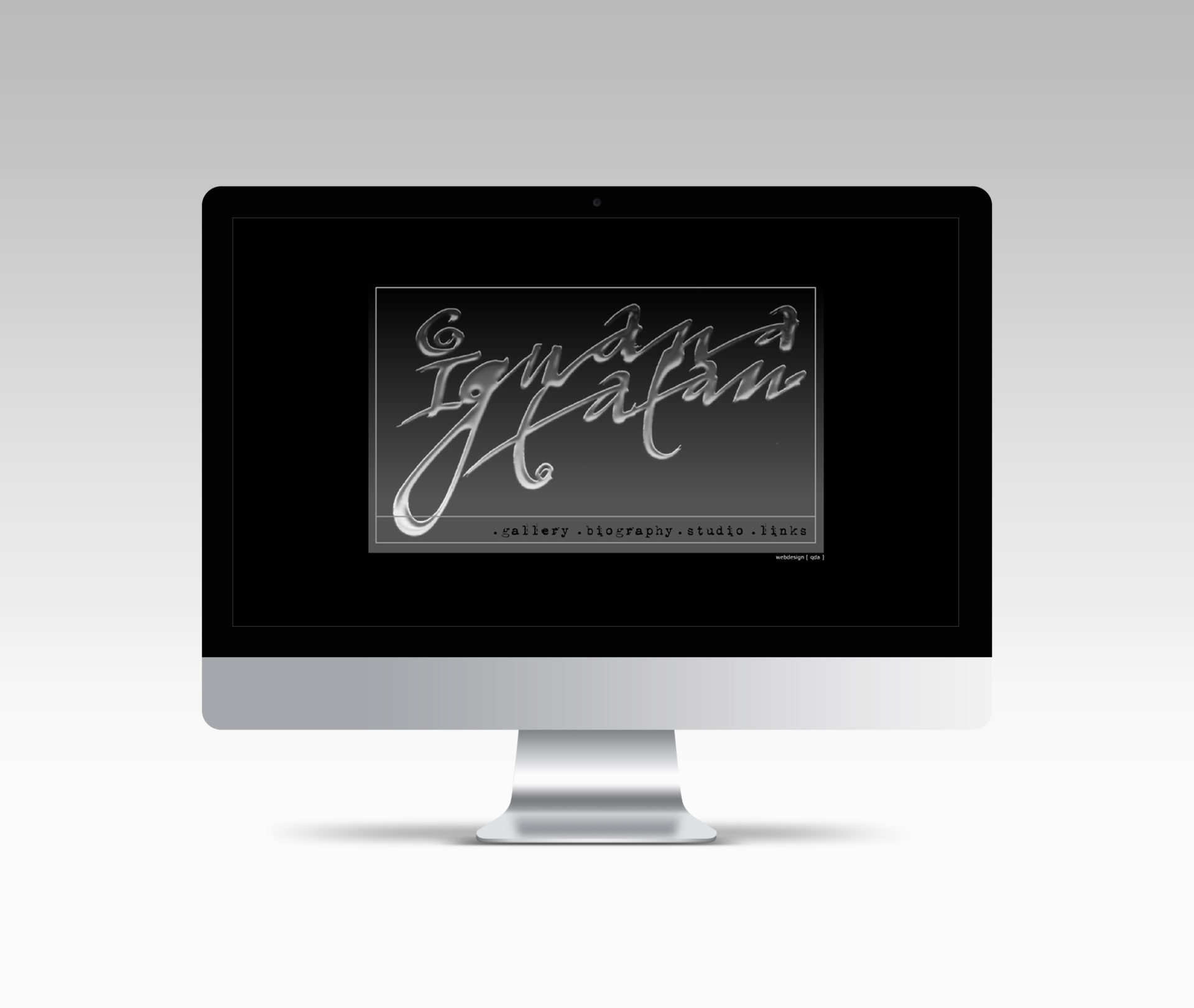 qda design portfolio: referenz: webseite von iguana tatau